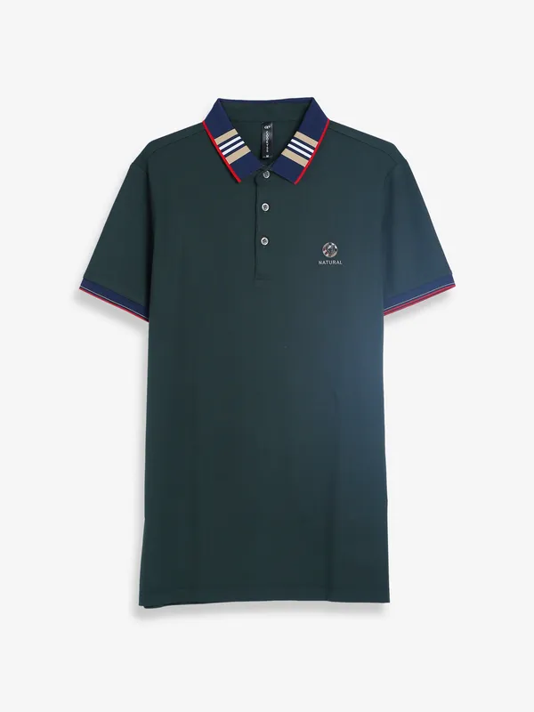 Gant Boys Dark Green Polo T-Shirt