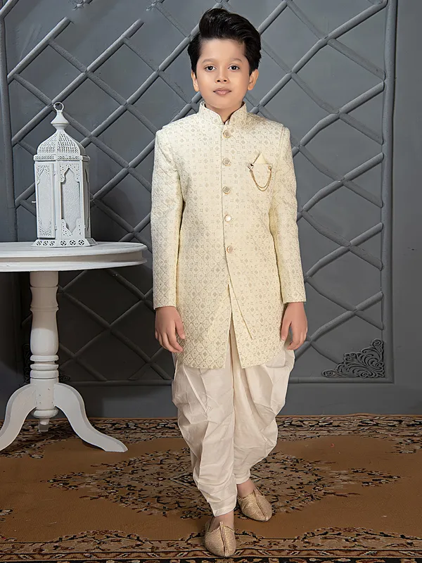 最安 cream_georgette_wedding_wear_b トップス