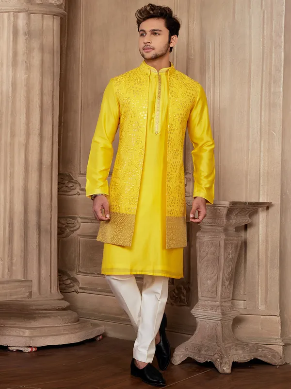 Arabinia Yellow Waistcoat main image 0