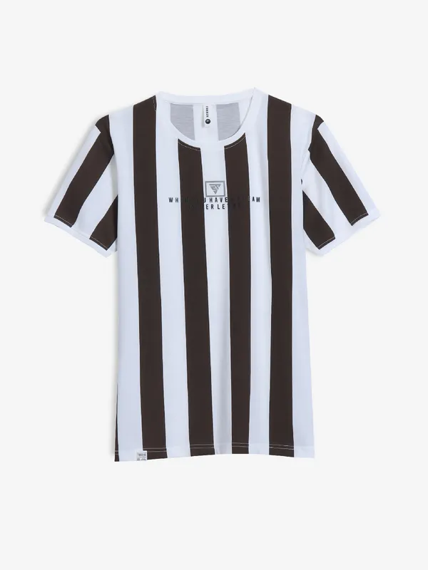 Guess walden striped tee sale