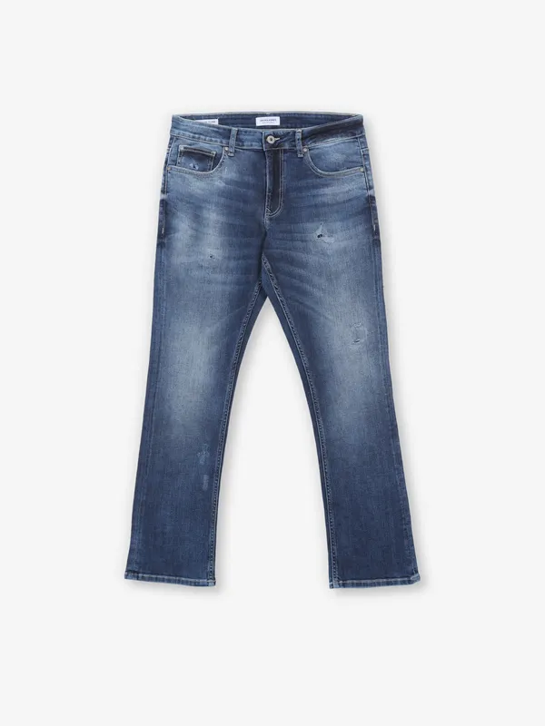 JACK JONES denim slim fit blue jeans-G3-MJE5696