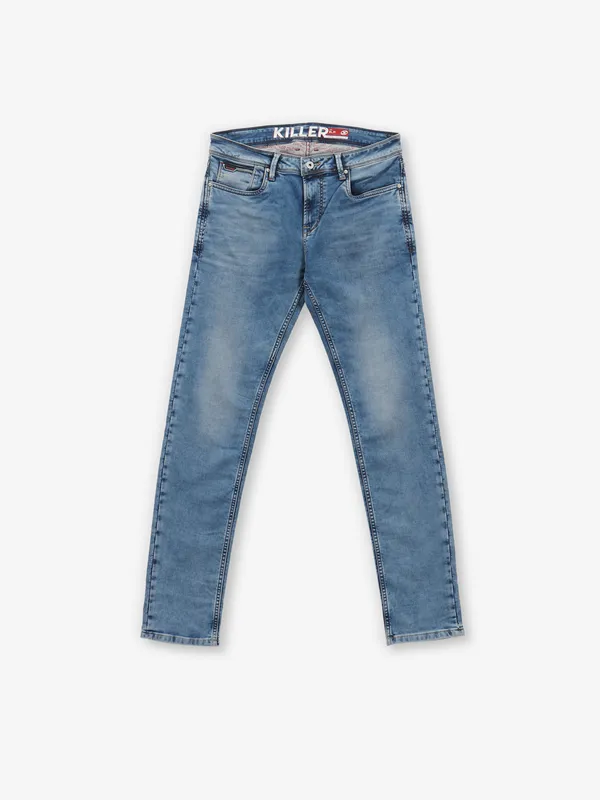 KILLER light blue washed denim jeans-G3-MJE5322 France