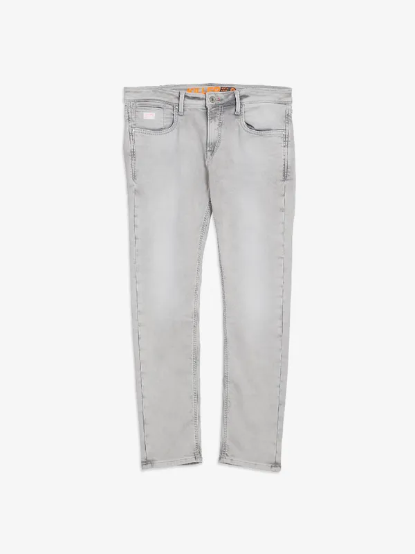 Killer light grey slim fit jeans-G3-MJE4791
