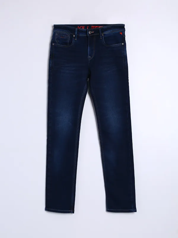 Killer navy washed slim fit jeans-G3-MJE4235