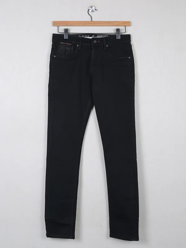 Killer presented solid black casual slim fit jeans-G3-MJE3650