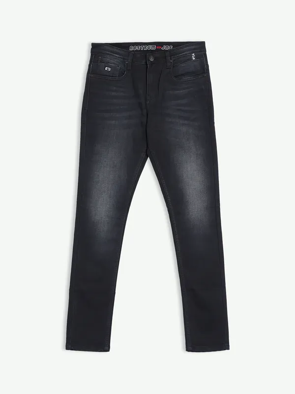 Nostrum black slim fit washed jeans-G3-MJE4411 New Zealand