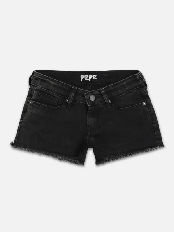 Pepe Jeans black denim shorts-G3-GHP0376 Germany
