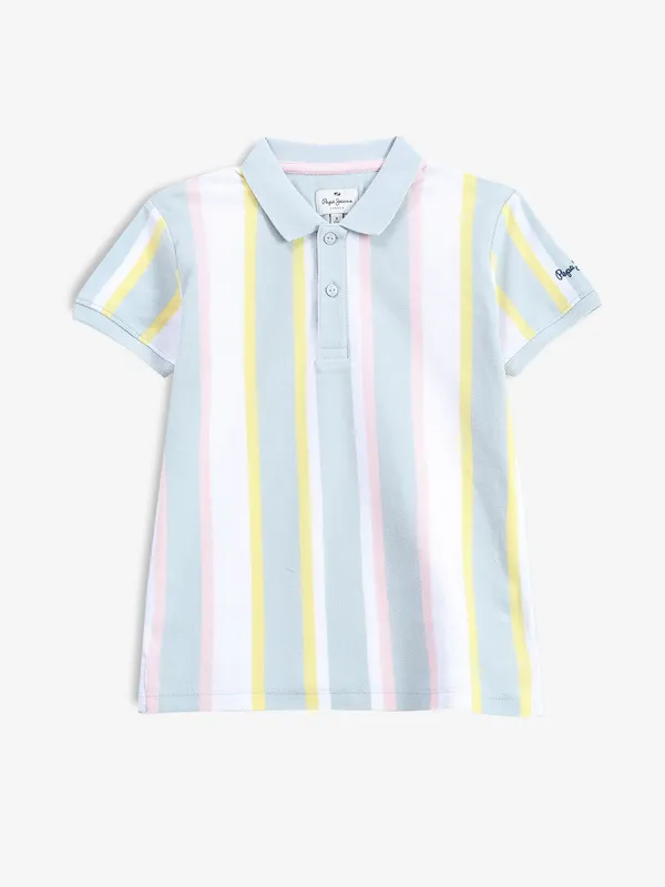 Pepe Jeans Blue Cotton T-Shirt