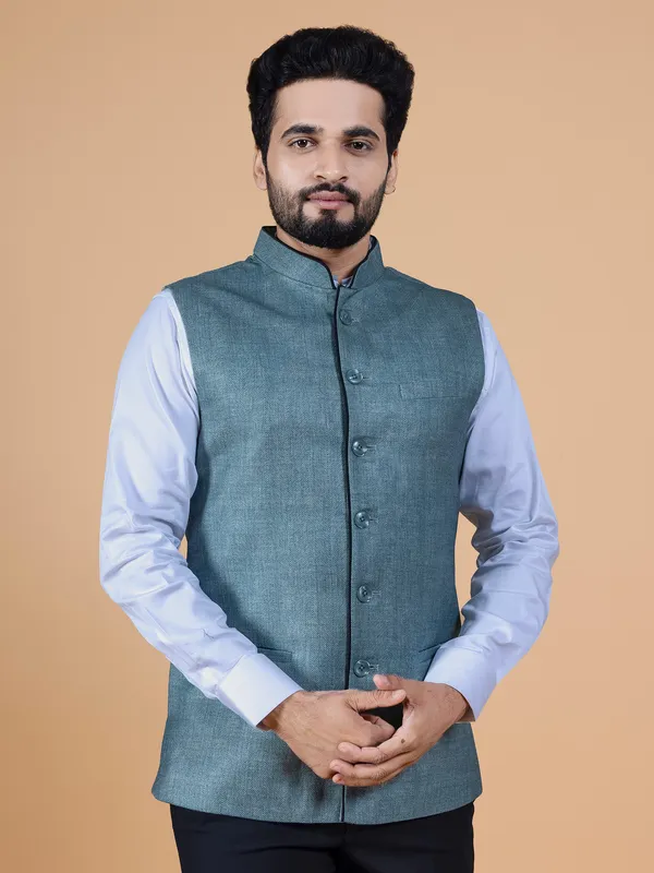 Waistcoat Monte Carlo Nehru Jacket Vest Nehru Jacket With Jeans