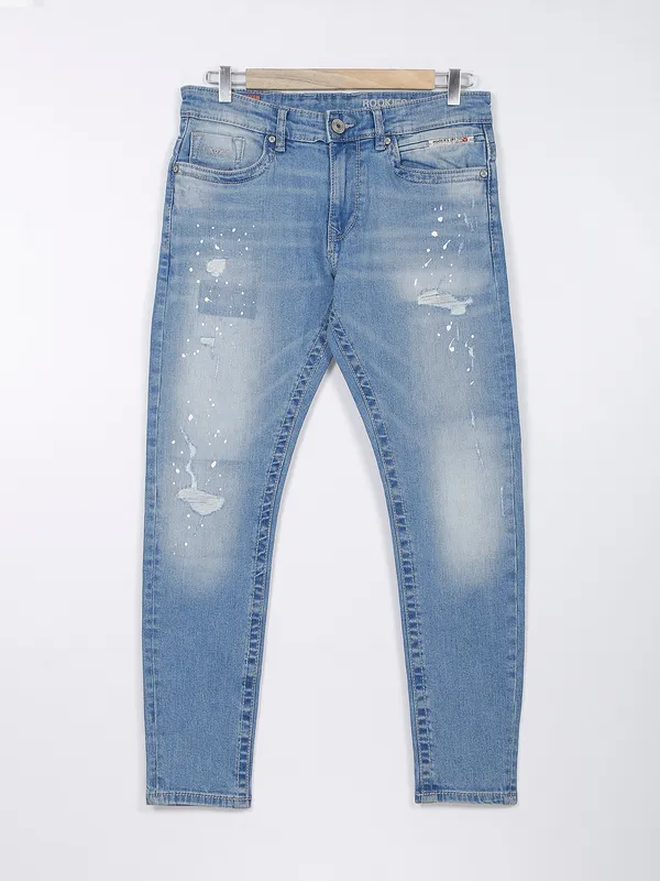 Rookies sky blue springsteen fit jeans-G3-MJE4088 | United States
