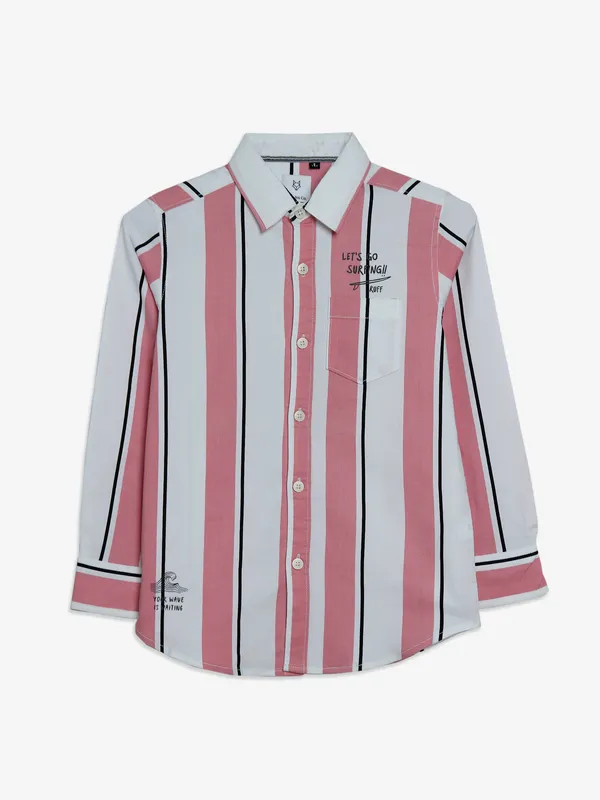 Pink Stripe Shirt