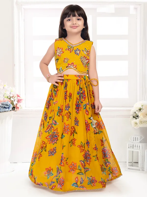 Small girls lehenga choli sale