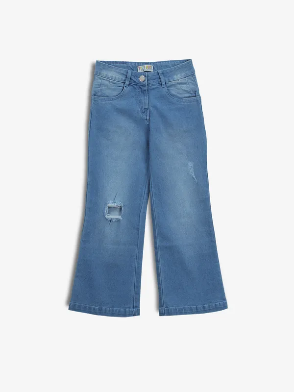 TINY GIRL light blue ripped jeans-G3-GJE0725 France