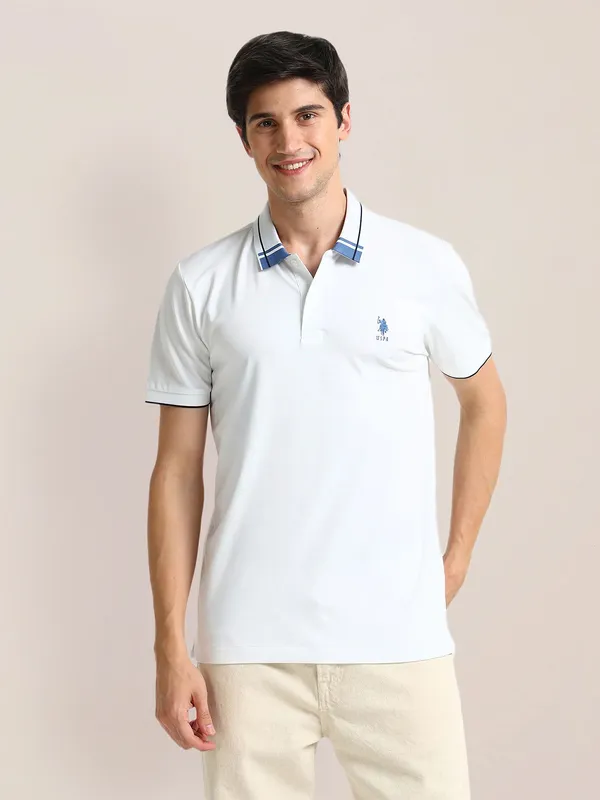Polo t-shirt,white(62)