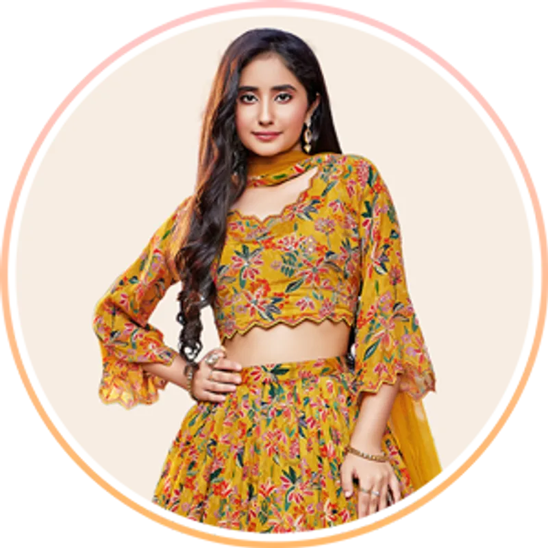 Buy Indian Ethnic Wear for Girls Online in USA | United States