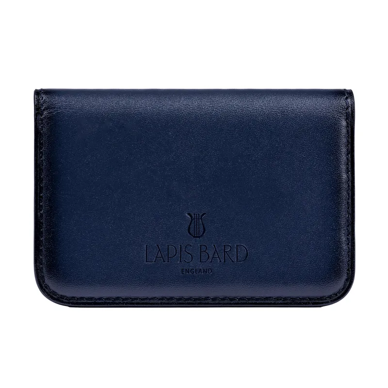 Buy Lapis Bard Ducorium Navy Moulded Credit Card Case...