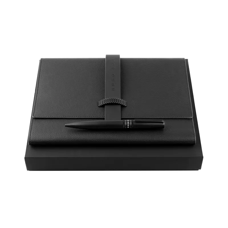 Buy Hugo Boss A5 Folder Set with Illusion Ballpoint Pen Online