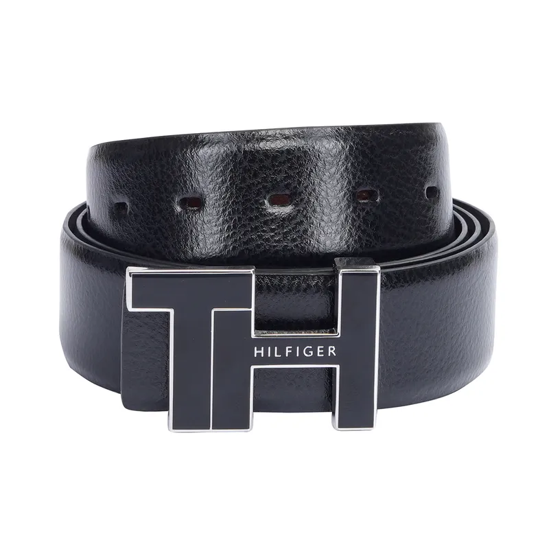 Buy Black and Brown Tommy Hilfiger Bensted Reversible Belt