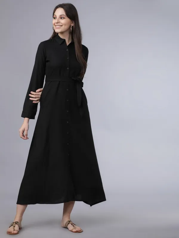 AIRA STRAIGHT SHIRT DRESS main image 1