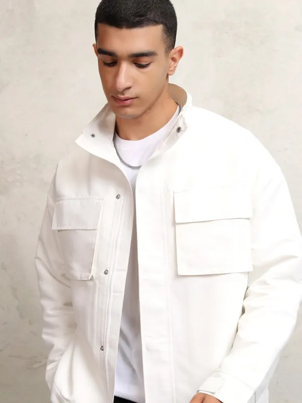 Buy Ketch White Solid Tailored Jacket for Men Online at Rs.899 - Ketch 