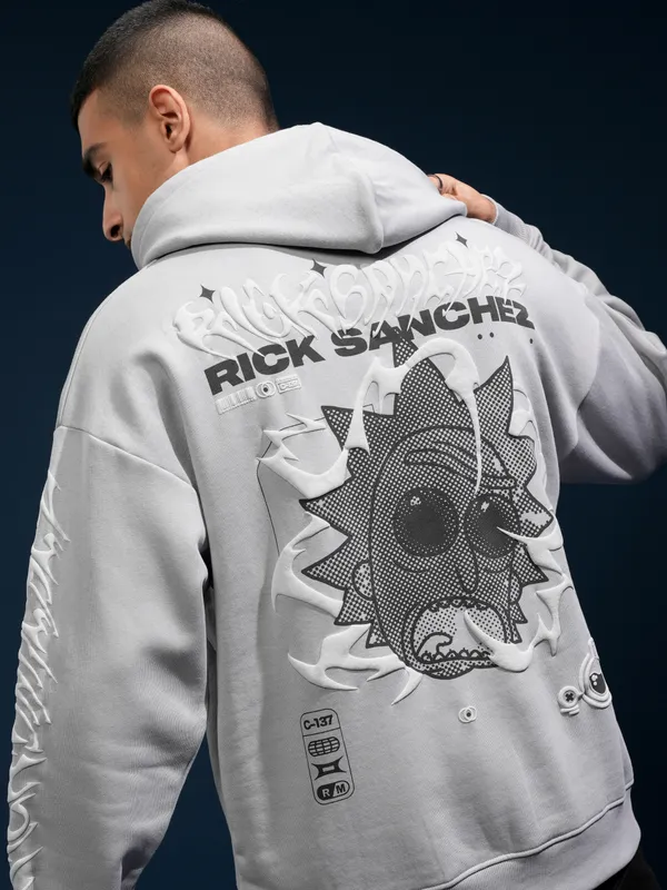Buy Highlander WB By Grey Rick Sanchez Hooded Pullover Sweatshirt