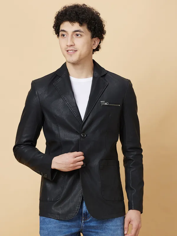 Being Human Mens-Top Jackets Black