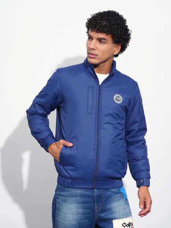 Being Human Mens-Top Jackets Denim Blue