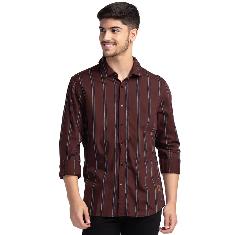 Olive Moderno Fit Men's Short Sleeves Tipped Collar T-Shirt by Being Human Clothing