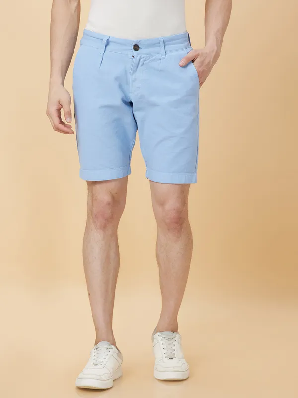 Being Human Men None Shorts-Light Blue