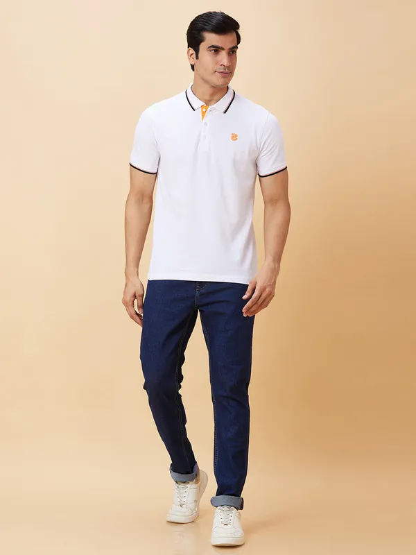 Banana Regular Fit Round Neck Men's T-Shirt by Being Human Clothing main image 1