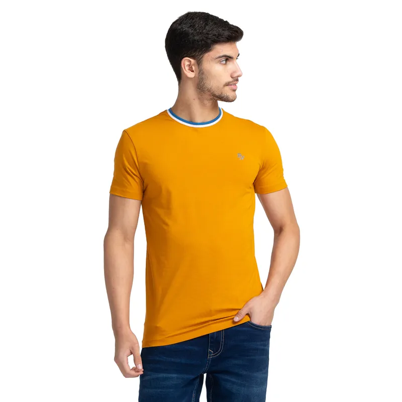 Green Regular Fit Men's Short Sleeves T-Shirt by Being Human Clothing main image 0