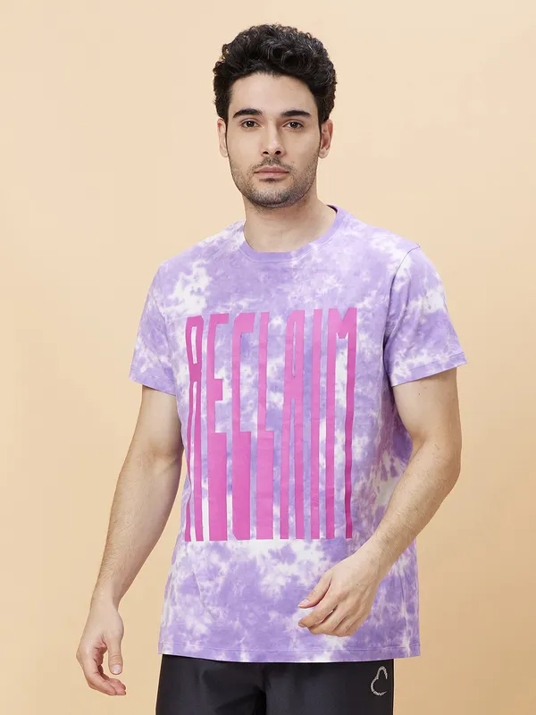 Being Human Men None T-Shirts-Digital Lavender