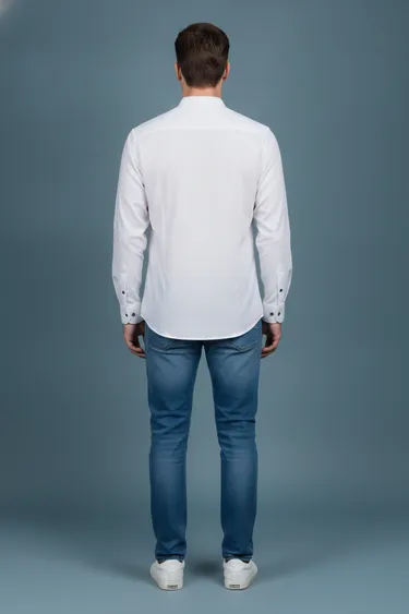 Men Formal Shirts (White) - White