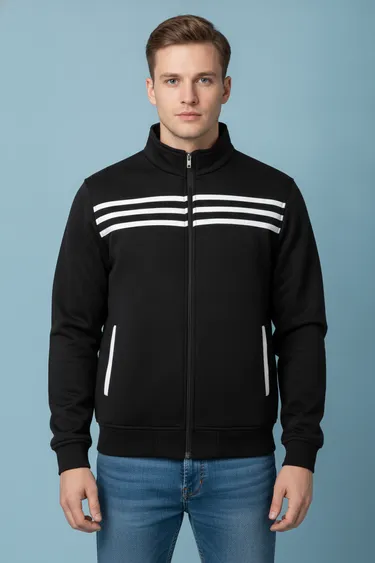 Men Jackets (Black) - Black