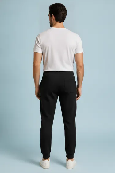 Men Track Pants & Pyjamas (Black) - Black