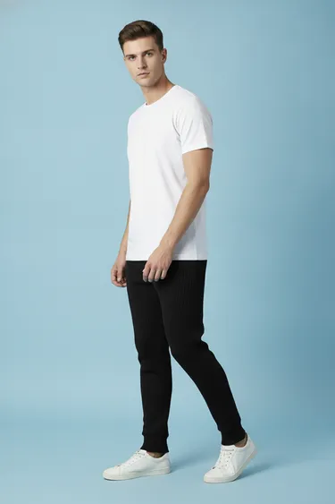Men Camisoles & Thermals (Black) - Black