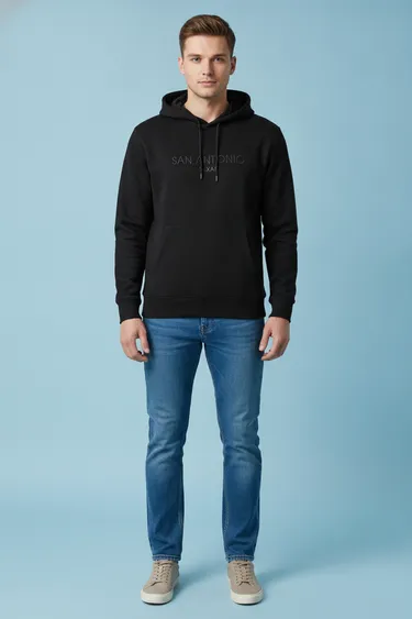Men T-Shirts (Black) - Black