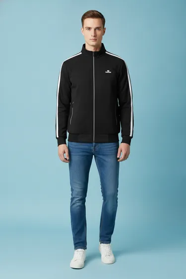 Men Jackets (Black) - Black