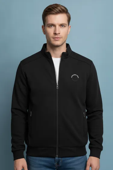 Men Jackets (Black) - Black