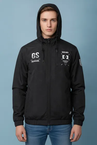 Men Jackets (Black) - Black