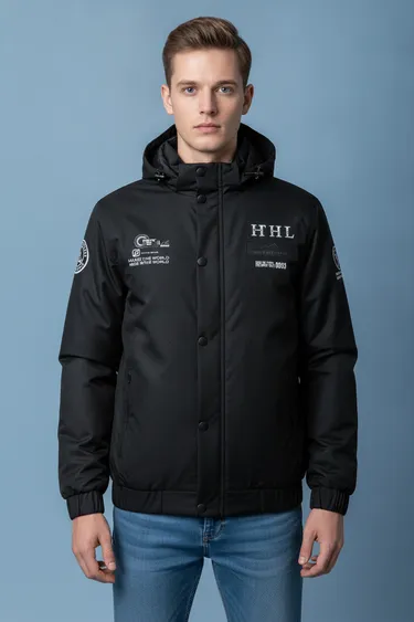 Men Jackets (Black) - Black