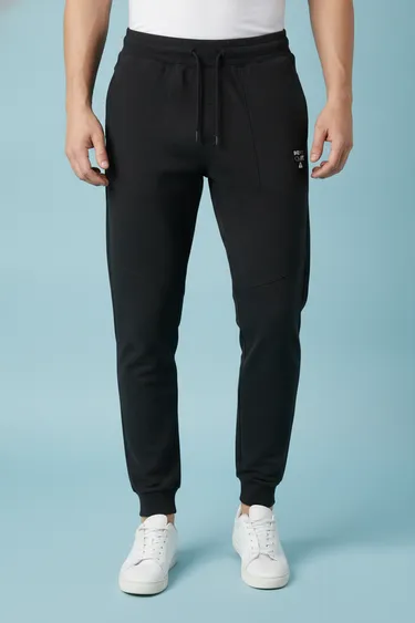 Men Track Pants & Pyjamas (Black) - Black