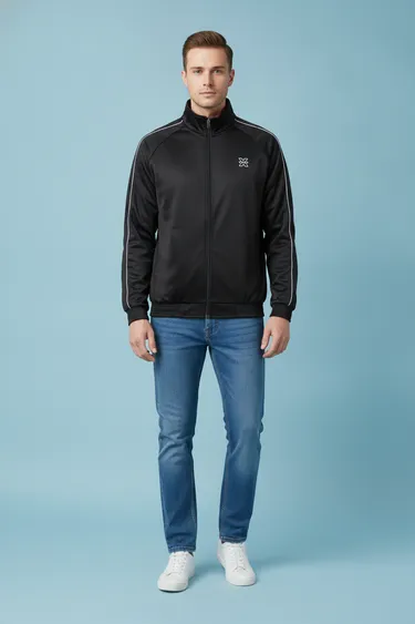 Men Tracksuits (Black) - Black