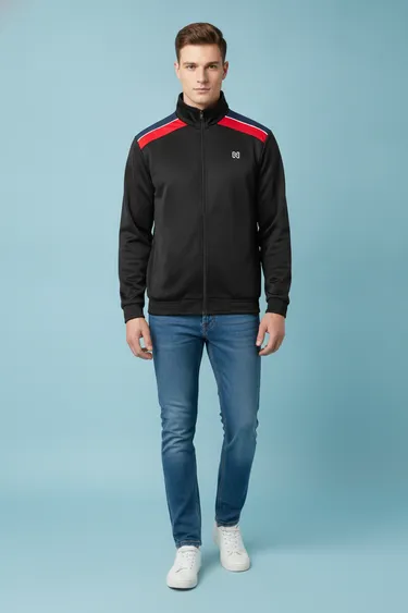 Men Tracksuits (Black) - Black