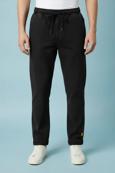 Men Track Pants & Pyjamas (Black) - Black