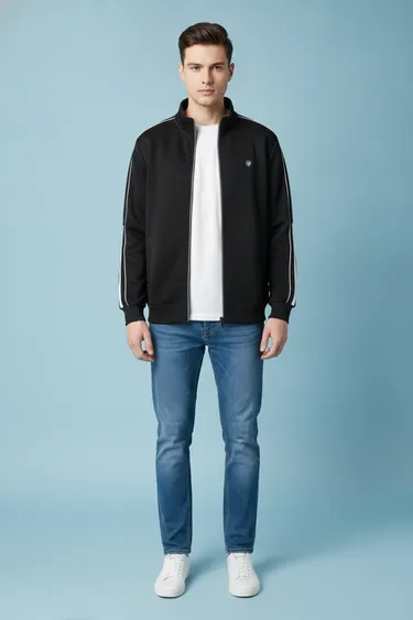 Men Tracksuits (Black) - Black