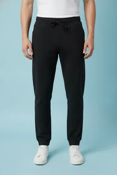 Men Track Pants & Pyjamas (Black) - Black