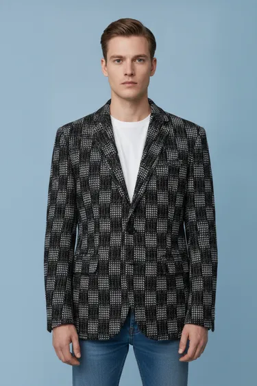 Men Blazers & Coats (Black) - Black