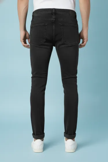Men Jeans (Black) - Black