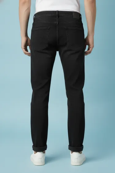 Men Jeans (Black) - Black